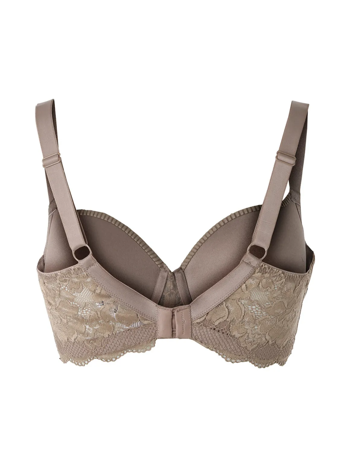 Verde Veronica AR14D Reggiseno preformato imbottito con ferretto coppa D - fango