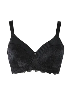 Verde Veronica AR16 Reggiseno imbottito preformato senza ferretto coppa C - nero