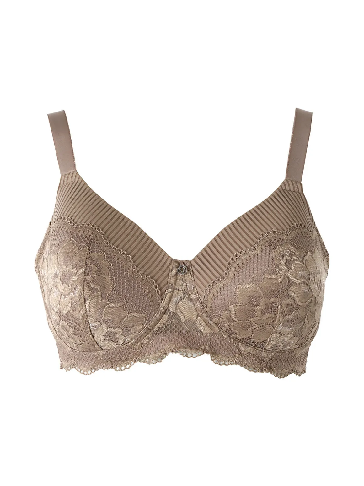 Verde Veronica AR16 Reggiseno imbottito preformato senza ferretto coppa C - fango