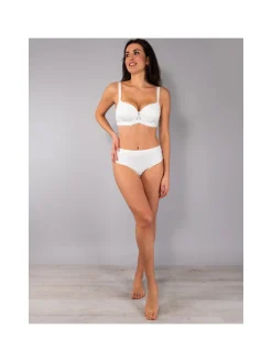 Verde Veronica AR14 Reggiseno imbottito preformato con ferretto coppa E - panna