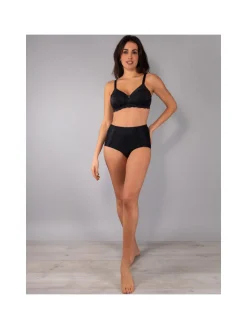 Verde Veronica AR16 Reggiseno imbottito preformato senza ferretto coppa D - nero