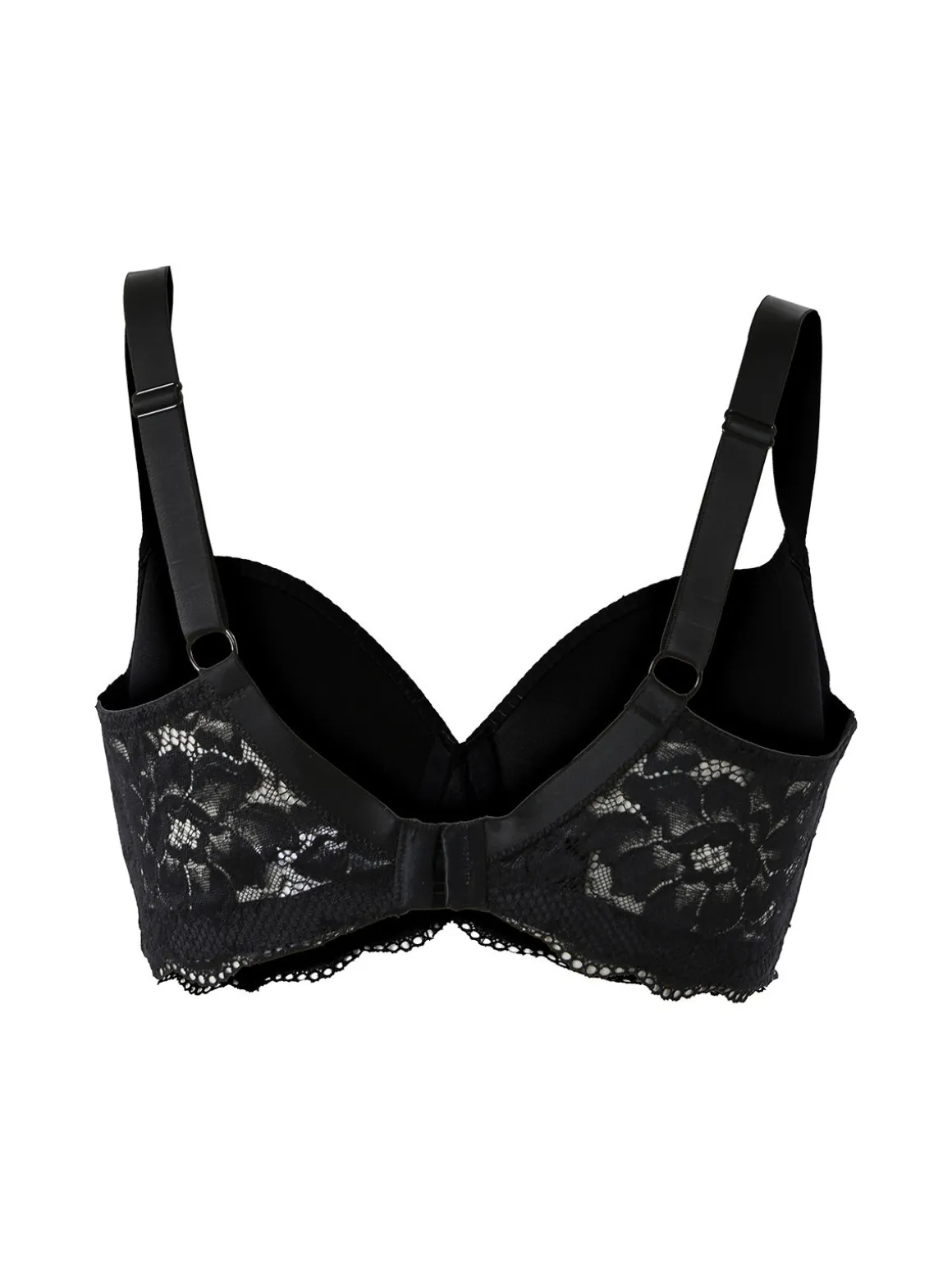 Verde Veronica AR14 Reggiseno imbottito preformato con ferretto coppa E - nero