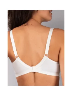 Verde Veronica AR10 Reggiseno preformato con pizzo senza ferretto coppa D - panna