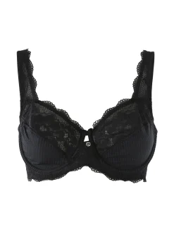 Verde Veronica AR12 Reggiseno sfoderato con ferretto coppa C - nero