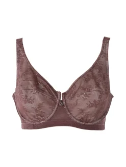 Verde Veronica DR12C Reggiseno donna sfoderato con ferretto coppa C - bordeaux