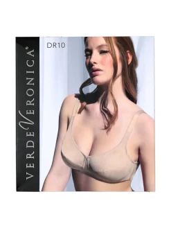 Verde Veronica DR10C Reggiseno donna francese senza ferretto coppa C - bordeaux