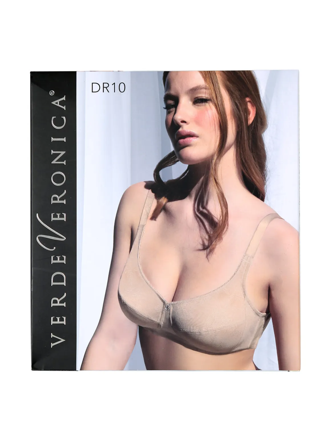 Verde Veronica DR10C Reggiseno donna francese senza ferretto coppa C - bordeaux