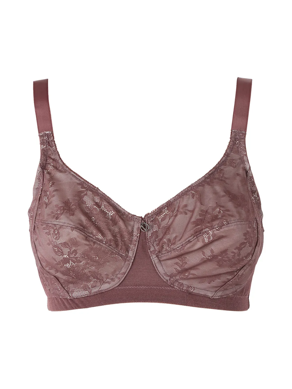 Verde Veronica DR10C Reggiseno donna francese senza ferretto coppa C - bordeaux