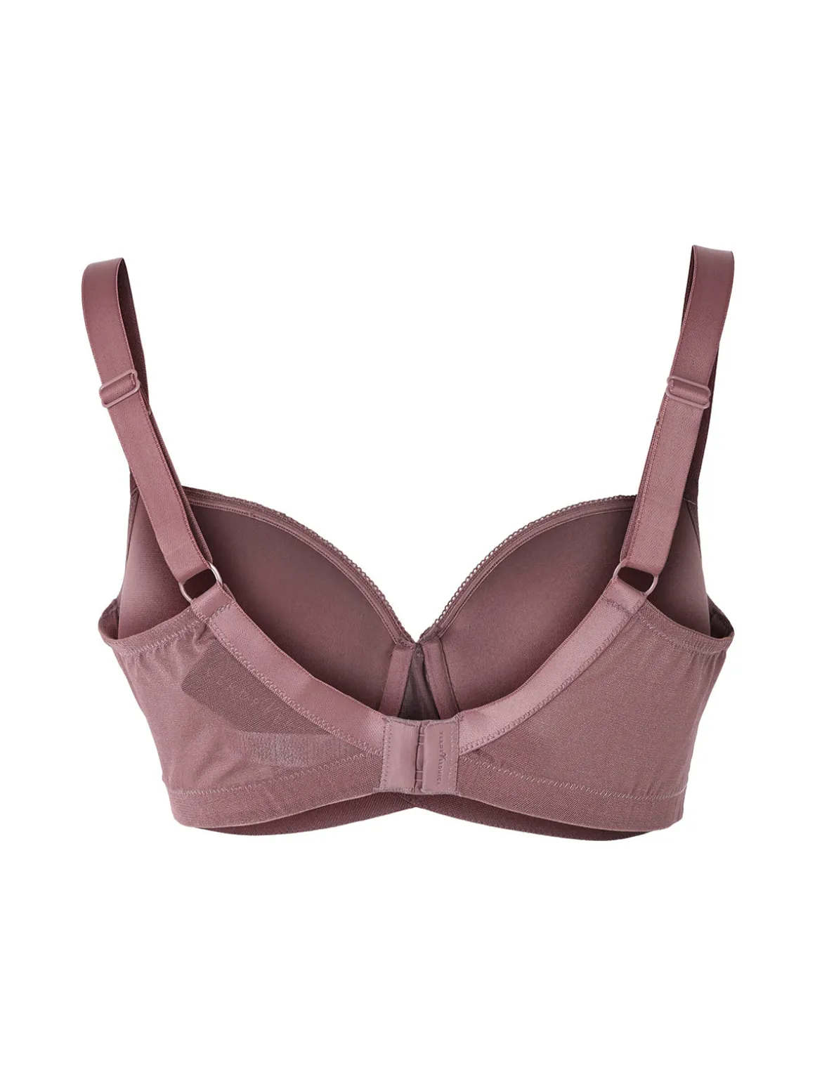 Verde Veronica DR14D Reggiseno donna preformato con coppe imbottite e ferretto coppa D - bordeaux