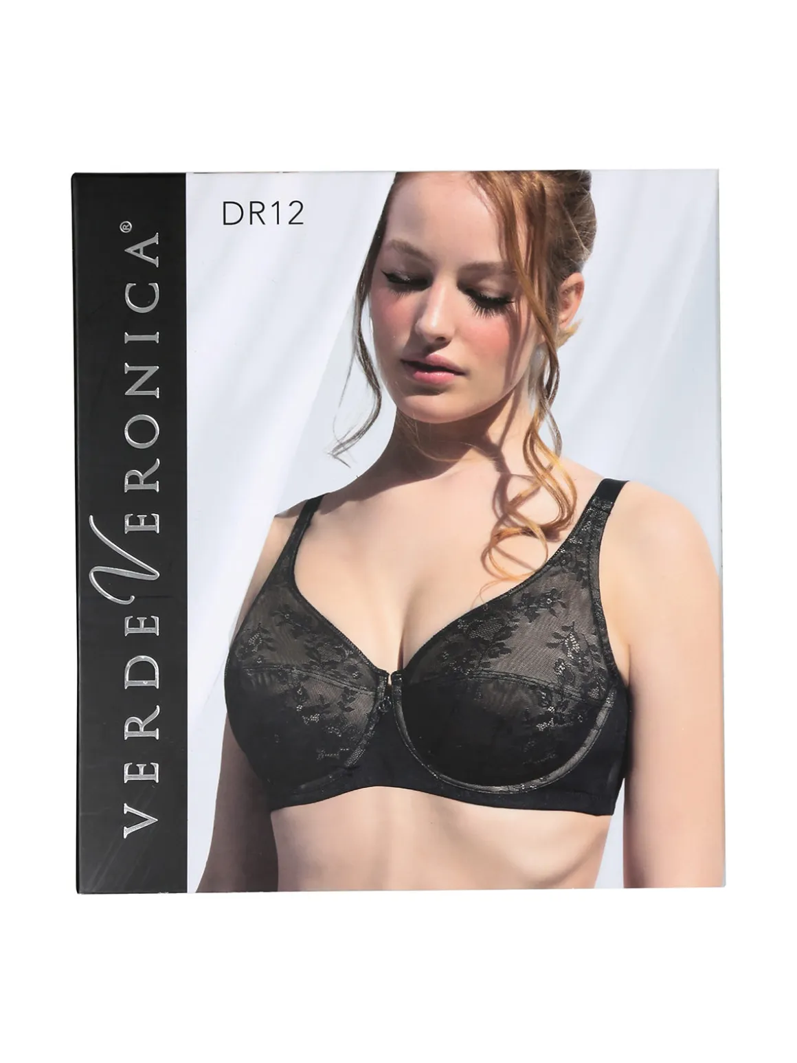 Verde Veronica DR12D Reggiseno donna preformato con ferretto coppa D - bordeaux