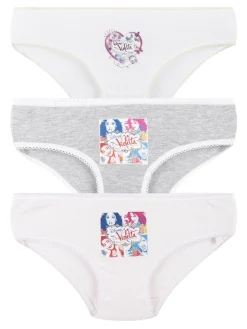 Violetta Tris slip bambina in cotone