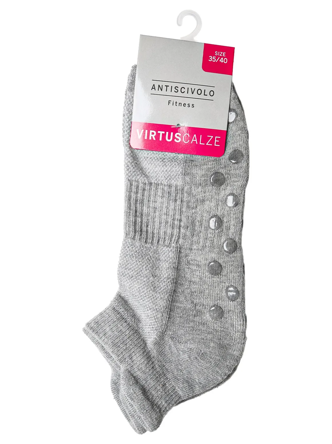 Virtus Calze antiscivolo da donna - grigio