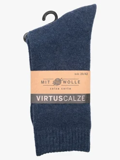 Virtus Calze corte da uomo misto lana