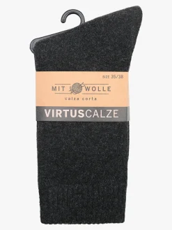 Virtus Calze corte donna misto lana