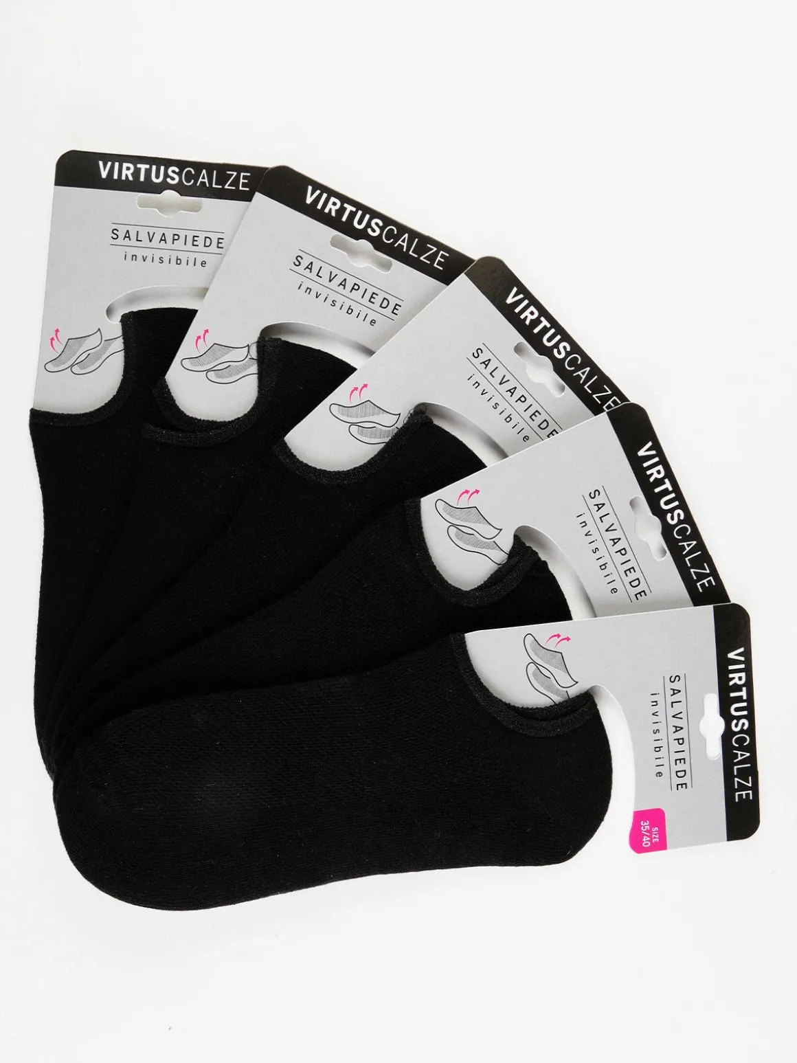 Virtus Calze corte misto cotone 5 pezzi