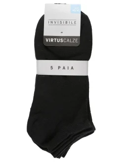 Virtus Calze corte uomo - Confezione 5 paia