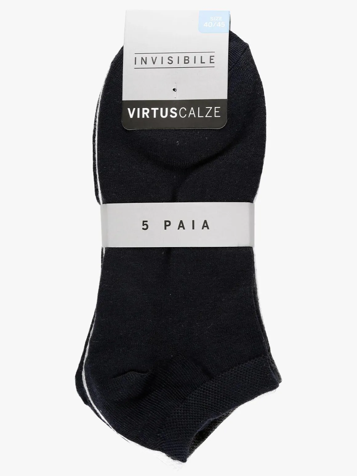 Virtus Calze corte uomo Confezione 5 paia