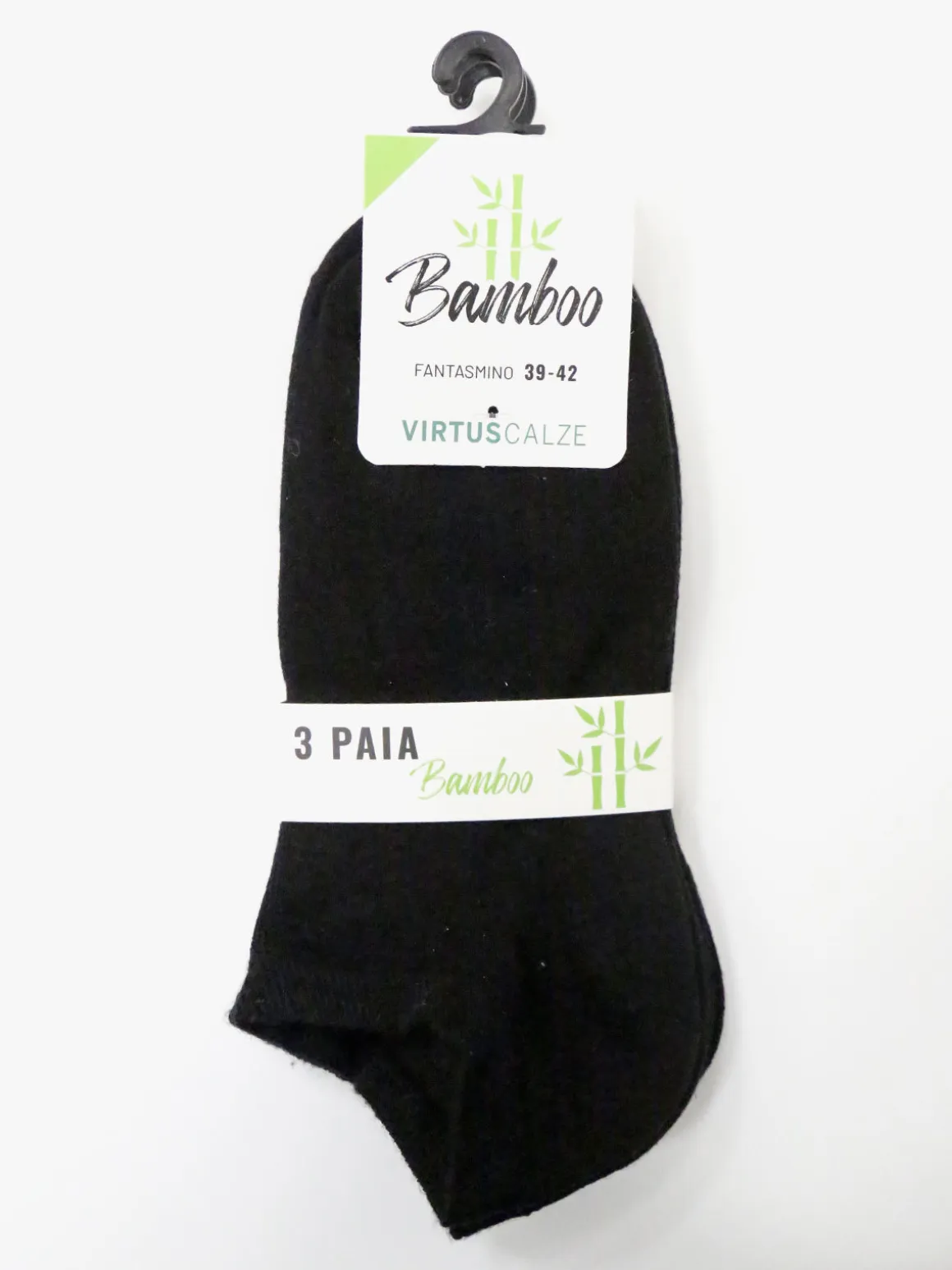 Virtus Fantasmino in bamboo. Confezione da 3 paia