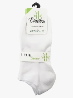 Virtus Fantasmino in bamboo. Confezione da 3 paia