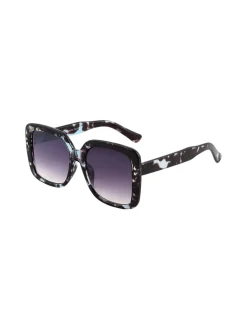 Visionmania Occhiali da sole quadrati da donna - grigio scuro