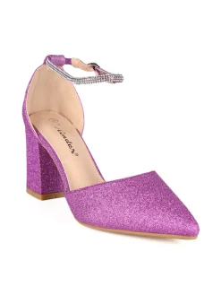 Vlinder Decolletè glitterate
