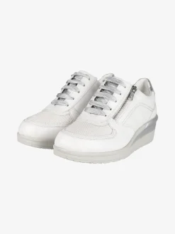 Walk Dream Sneakers in pelle donna con zeppa