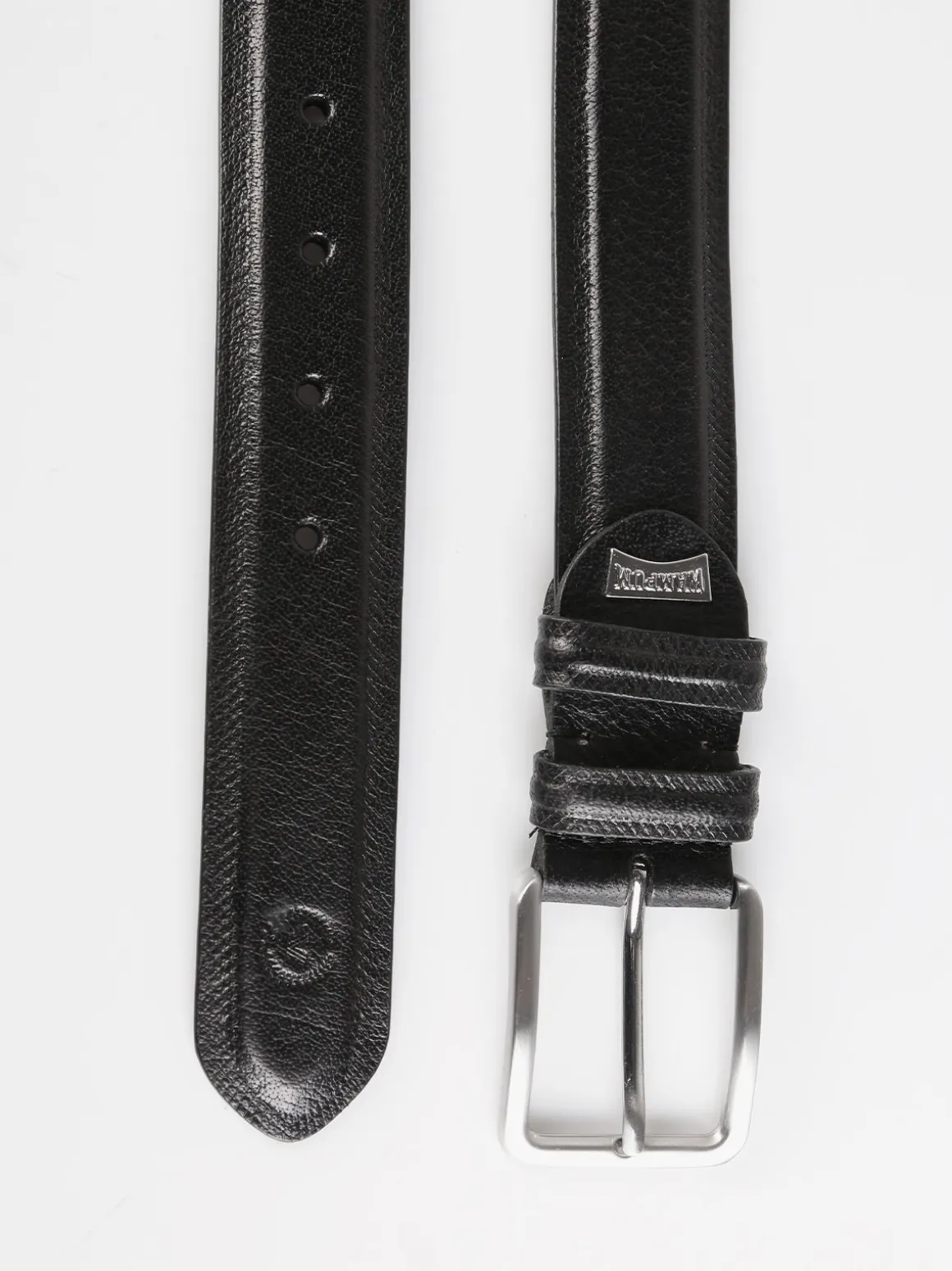 Wampum Cintura classica in pelle da uomo