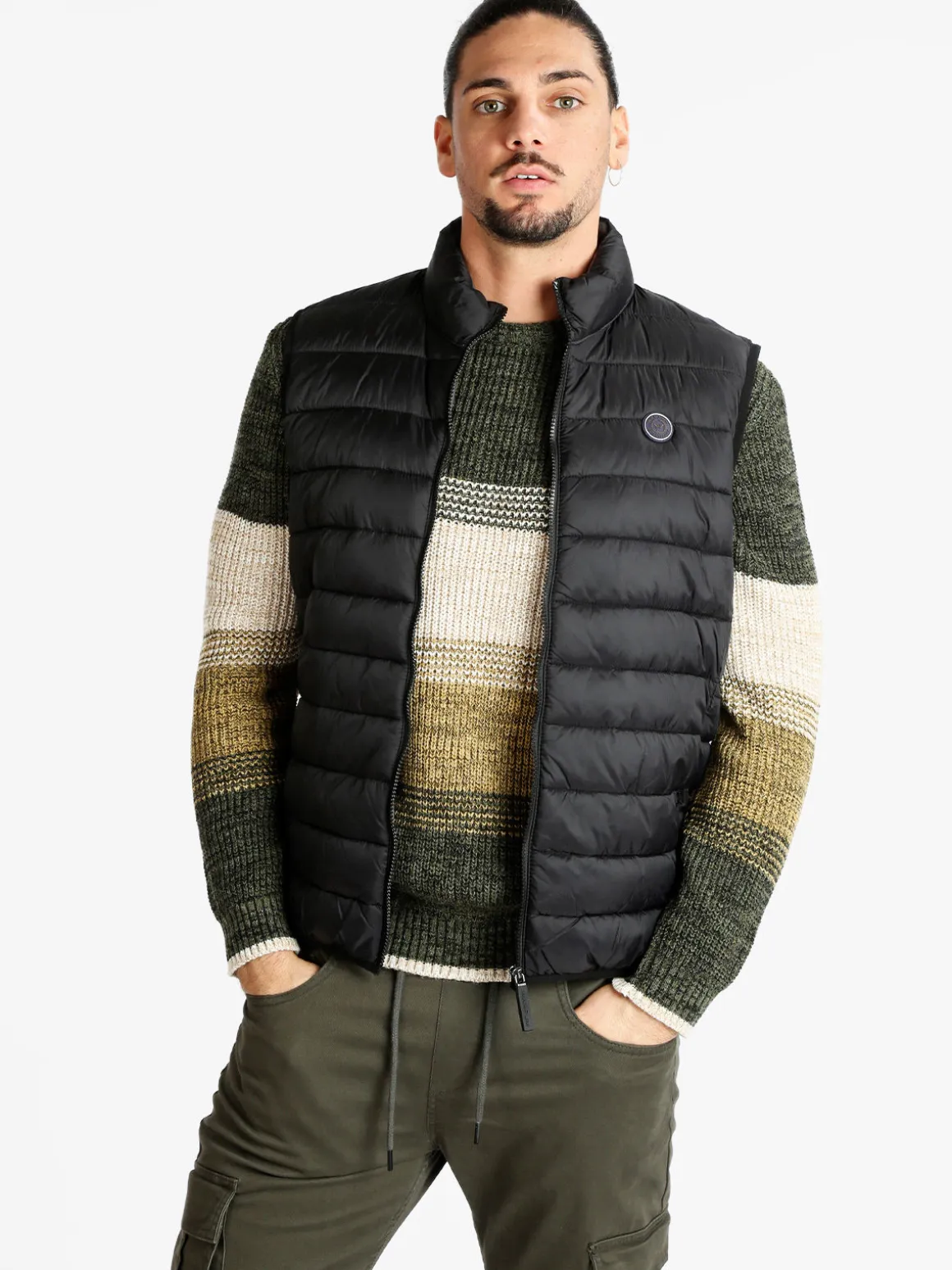 Wampum Gilet imbottito da uomo