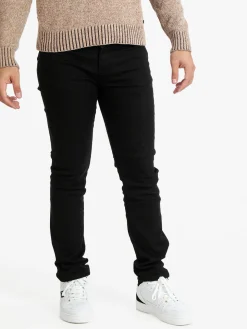 Wampum Pantaloni regular fit da uomo in cotone stretch