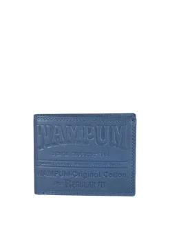 Wampum Portafoglio in pelle uomo con scritte