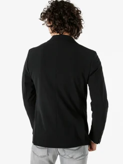 Warren Webber Blazer doppiopetto da uomo - nero