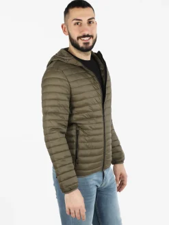 Warren Webber Giubbino uomo con cappuccio e zip