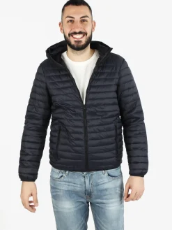 Warren Webber Giubbino uomo con cappuccio e zip