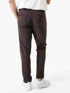 Warren Webber Pantaloni casual da uomo a gamba dritta - moro