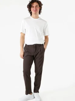 Warren Webber Pantaloni casual da uomo a gamba dritta - moro