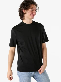 Warren Webber T-shirt girocollo da uomo - nero