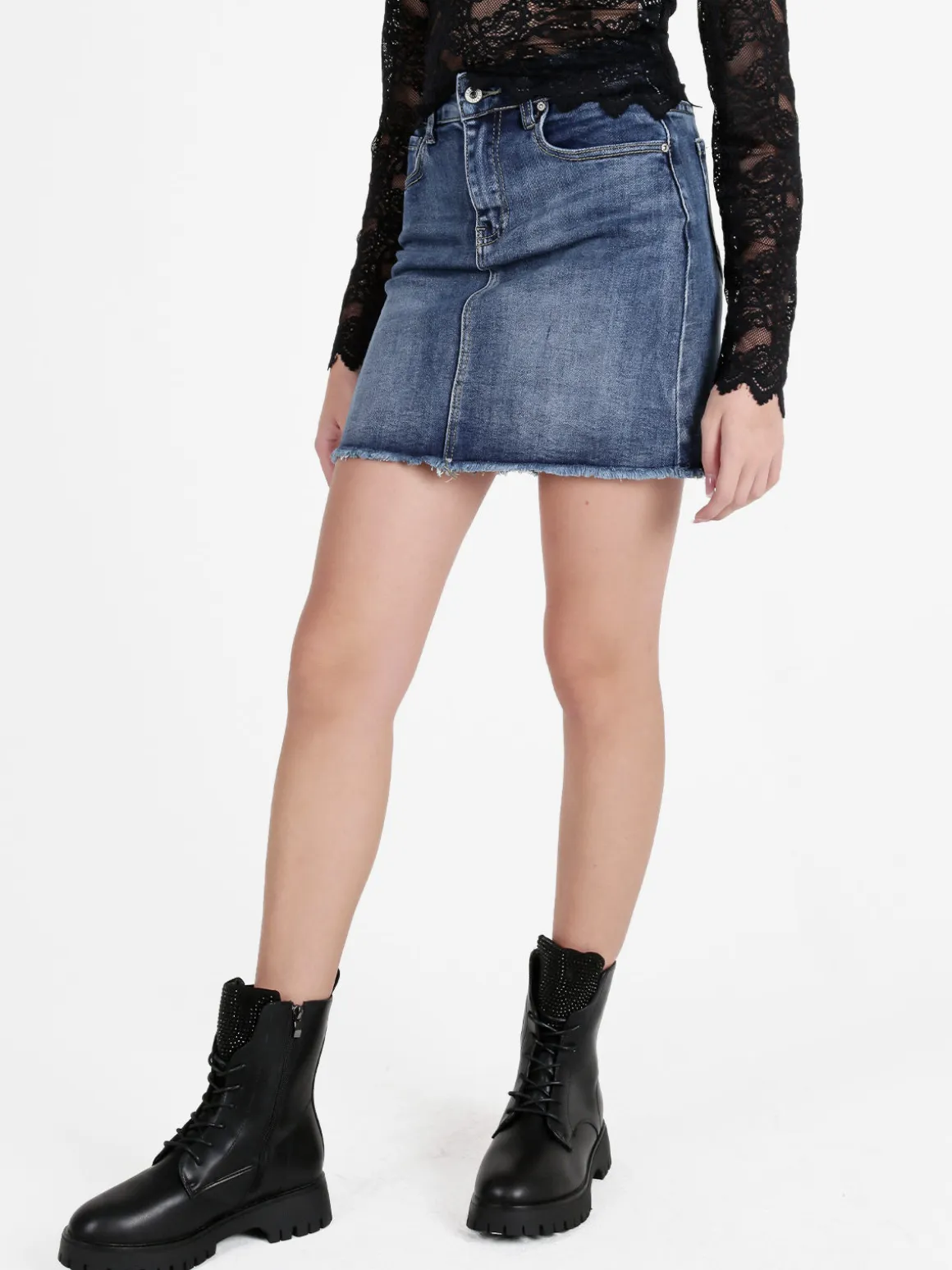 Water Jeans Gonna in jeans da donna