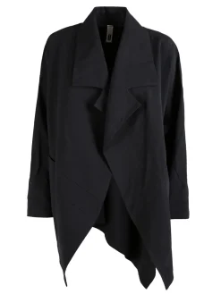Wendy Trendy Trench donna aperto con spalle cadenti