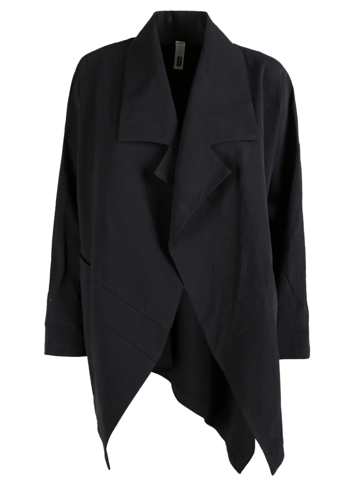 Wendy Trendy Trench donna aperto con spalle cadenti