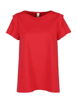 Wendy Trendy T-shirt donna oversize tinta unita