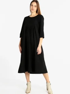 Wendy Trendy Vestito donna lungo in cotone