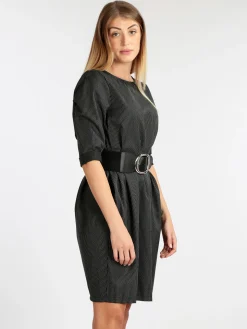 Wendy Trendy Vestito morbido effetto gessato