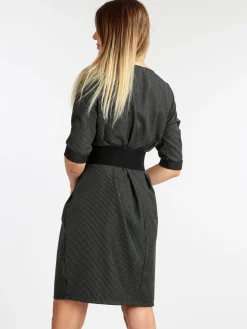 Wendy Trendy Vestito morbido effetto gessato