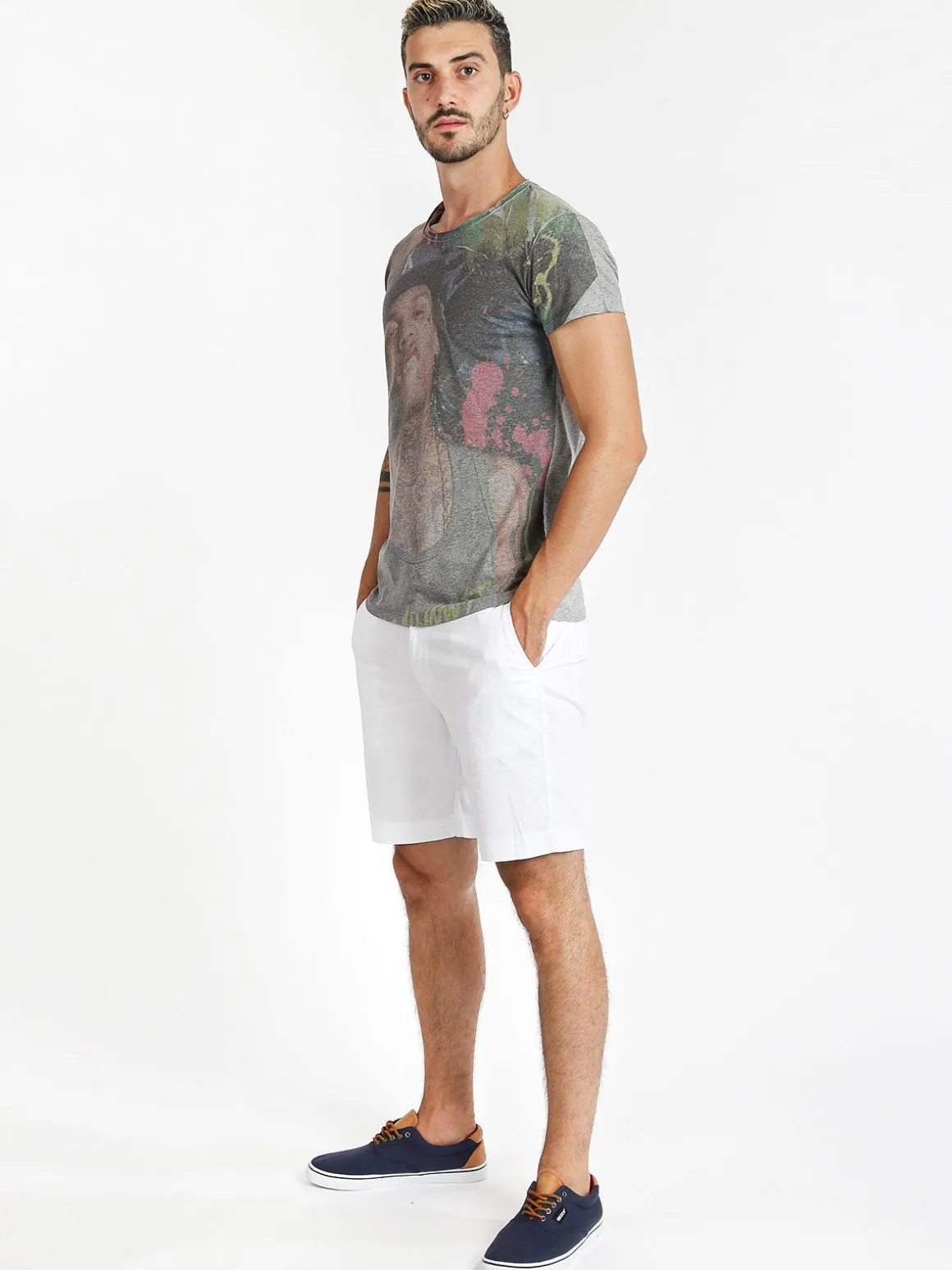 Wilfed T-shirt girocollo con disegno