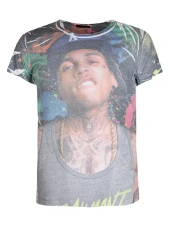 Wilfed T-shirt girocollo con disegno