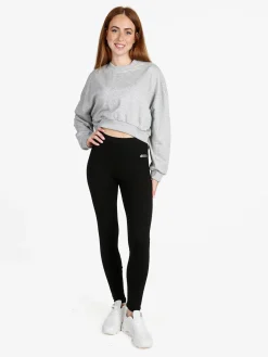 Wit Girl Leggings donna in cotone - nero