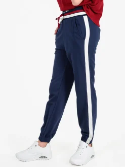 Wit Girl Pantaloni tuta da donna con coulisse e polsini