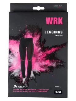 Wrk Leggings donna tecnico - nero
