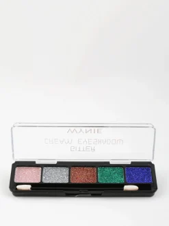 Wynie Cosmetics Palette ombretto glitter 5 colori