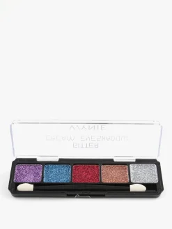 Wynie Cosmetics Palette ombretto glitter 5 colori